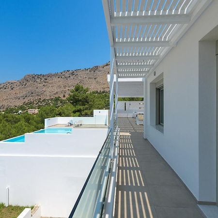 Villa Allegra With Pool In Pefkos, Lindos Area Pefki  ภายนอก รูปภาพ